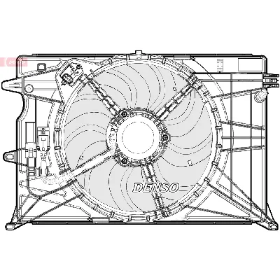 Ventilator, hlađenje motora DENSO DER09074 IC-E29F13