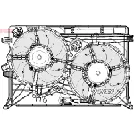 Ventilator, hlađenje motora DENSO DER09075 IC-F61417