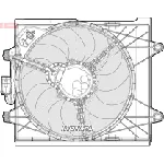 Ventilator, hlađenje motora DENSO DER09096 IC-G04M0G