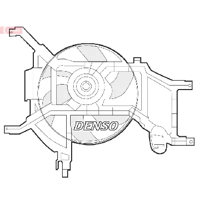 Ventilator, hlađenje motora DENSO DER37002 IC-DCA75B