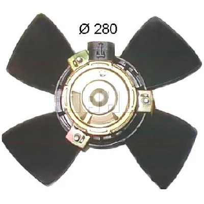 Ventilator, hlađenje motora MAHLE CFF 295 000S IC-G08FAS