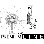 Ventilator, hlađenje motora MAHLE CFF 473 000P IC-G08FBY