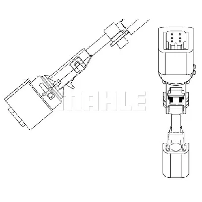 Ventilator, hlađenje motora MAHLE CFF 478 000P IC-G08I5N