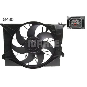 Ventilator, hlađenje motora MAHLE CFF 486 000S IC-G08I5T