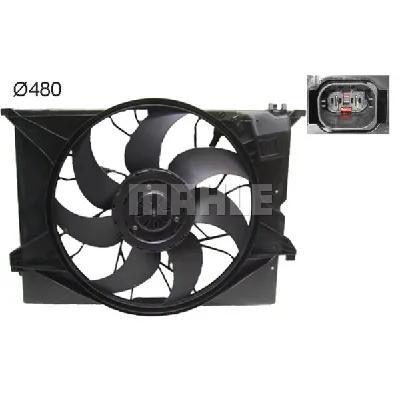 Ventilator, hlađenje motora MAHLE CFF 486 000S IC-G08I5T