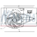 Ventilator, hlađenje motora NISSENS NIS 85003 IC-A3A9D0