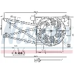 Ventilator, hlađenje motora NISSENS NIS 85017 IC-A3A9D9