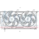 Ventilator, hlađenje motora NISSENS NIS 85083 IC-A3AA0F