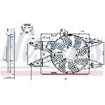 Ventilator, hlađenje motora NISSENS NIS 85133 IC-A3AA40