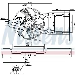 Ventilator, hlađenje motora NISSENS NIS 85134 IC-A3AA41