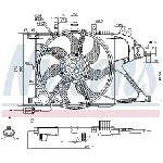 Ventilator, hlađenje motora NISSENS NIS 85196 IC-A3AA73