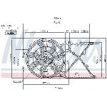 Ventilator, hlađenje motora NISSENS NIS 85210 IC-AFE4EB