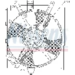 Ventilator, hlađenje motora NISSENS NIS 85298 IC-A3AAD0