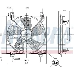 Ventilator, hlađenje motora NISSENS NIS 85353 IC-A95FF5