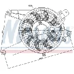 Ventilator, hlađenje motora NISSENS NIS 85370 IC-B8BEB5