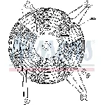 Ventilator, hlađenje motora NISSENS NIS 85383 IC-A95FE7