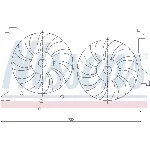Ventilator, hlađenje motora NISSENS NIS 85404 IC-A95FD3