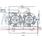 Ventilator, hlađenje motora NISSENS NIS 85425 IC-A95FBE