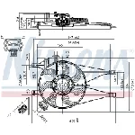 Ventilator, hlađenje motora NISSENS NIS 85435 IC-A95FB5