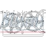 Ventilator, hlađenje motora NISSENS NIS 85578 IC-A95F4F