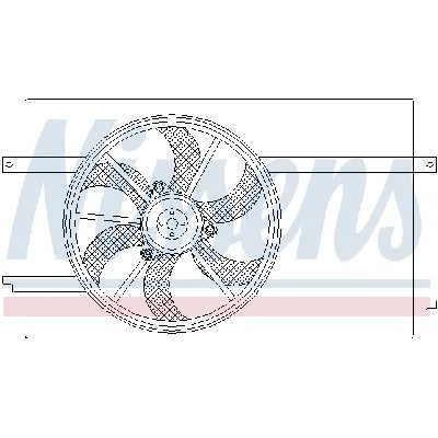 Ventilator, hlađenje motora NISSENS NIS 85593 IC-A95F47