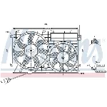 Ventilator, hlađenje motora NISSENS NIS 85643 IC-G0R6GF
