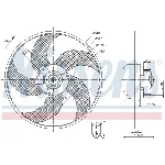 Ventilator, hlađenje motora NISSENS NIS 85668 IC-D45FA4