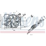 Ventilator, hlađenje motora NISSENS NIS 85710 IC-D69857