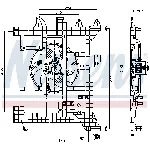 Ventilator, hlađenje motora NISSENS NIS 85711 IC-D69858