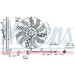Ventilator, hlađenje motora NISSENS NIS 85763 IC-E39B4A
