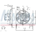 Ventilator, hlađenje motora NISSENS NIS 85765 IC-D851D7