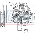 Ventilator, hlađenje motora NISSENS NIS 85788 IC-D851C9