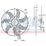 Ventilator, hlađenje motora NISSENS NIS 85802 IC-D851D1