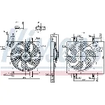 Ventilator, hlađenje motora NISSENS NIS 85835 IC-G0T0NJ