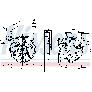 Ventilator, hlađenje motora NISSENS NIS 85835 IC-G0T0NJ