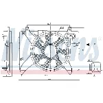 Ventilator, hlađenje motora NISSENS NIS 85895 IC-E3B299