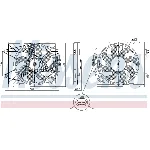 Ventilator, hlađenje motora NISSENS NIS 85922 IC-G0K949