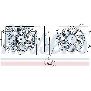 Ventilator, hlađenje motora NISSENS NIS 85922 IC-G0K949