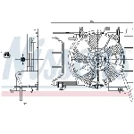 Ventilator, hlađenje motora NISSENS NIS 85941 IC-F529C1