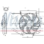 Ventilator, hlađenje motora NISSENS NIS 85986 IC-E3B29B
