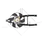 Ventilator, hlađenje motora NRF NRF 47229 IC-C3CAA7
