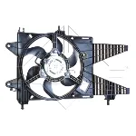 Ventilator, hlađenje motora NRF NRF 47254 IC-C3CAC0