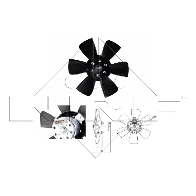 Ventilator, hlađenje motora NRF NRF 47390 IC-C3C9AD