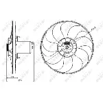 Ventilator, hlađenje motora NRF NRF 47404 IC-C3C9B9