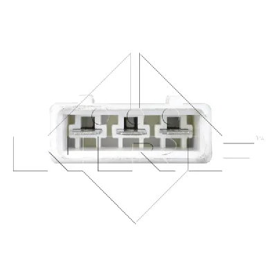 Ventilator, hlađenje motora NRF NRF 47414 IC-C3A6F5