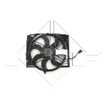Ventilator, hlađenje motora NRF NRF 47442 IC-D11EFA