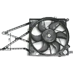 Ventilator, hlađenje motora NRF NRF 47582 IC-D11D43