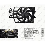 Ventilator, hlađenje motora NRF NRF 47683 IC-D11D50