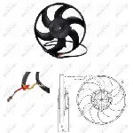 Ventilator, hlađenje motora NRF NRF 47691 IC-D11D56