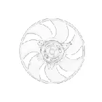 Ventilator, hlađenje motora OE RENAULT 92 12 090 63R IC-G0NDQG